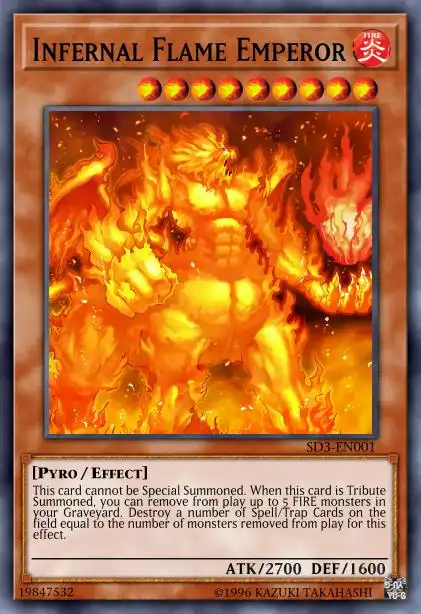 Edison Rulings for Infernal Flame Emperor